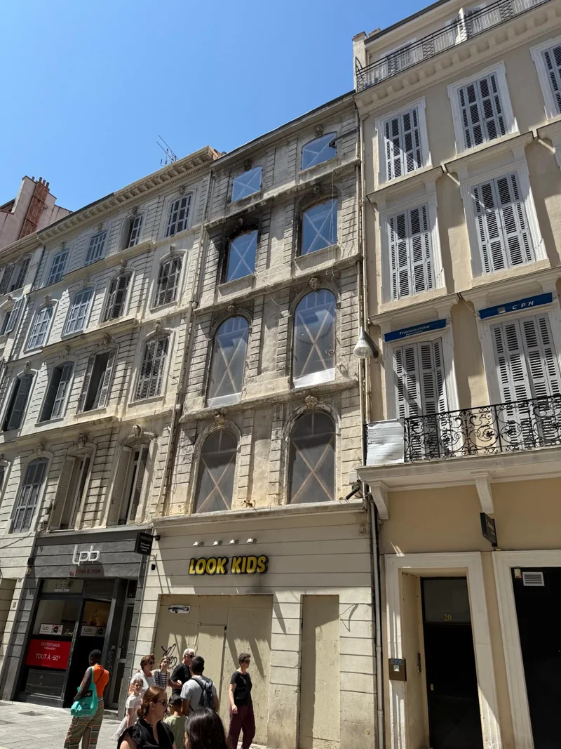 Immeuble ancien à réhabiliter, Marseille